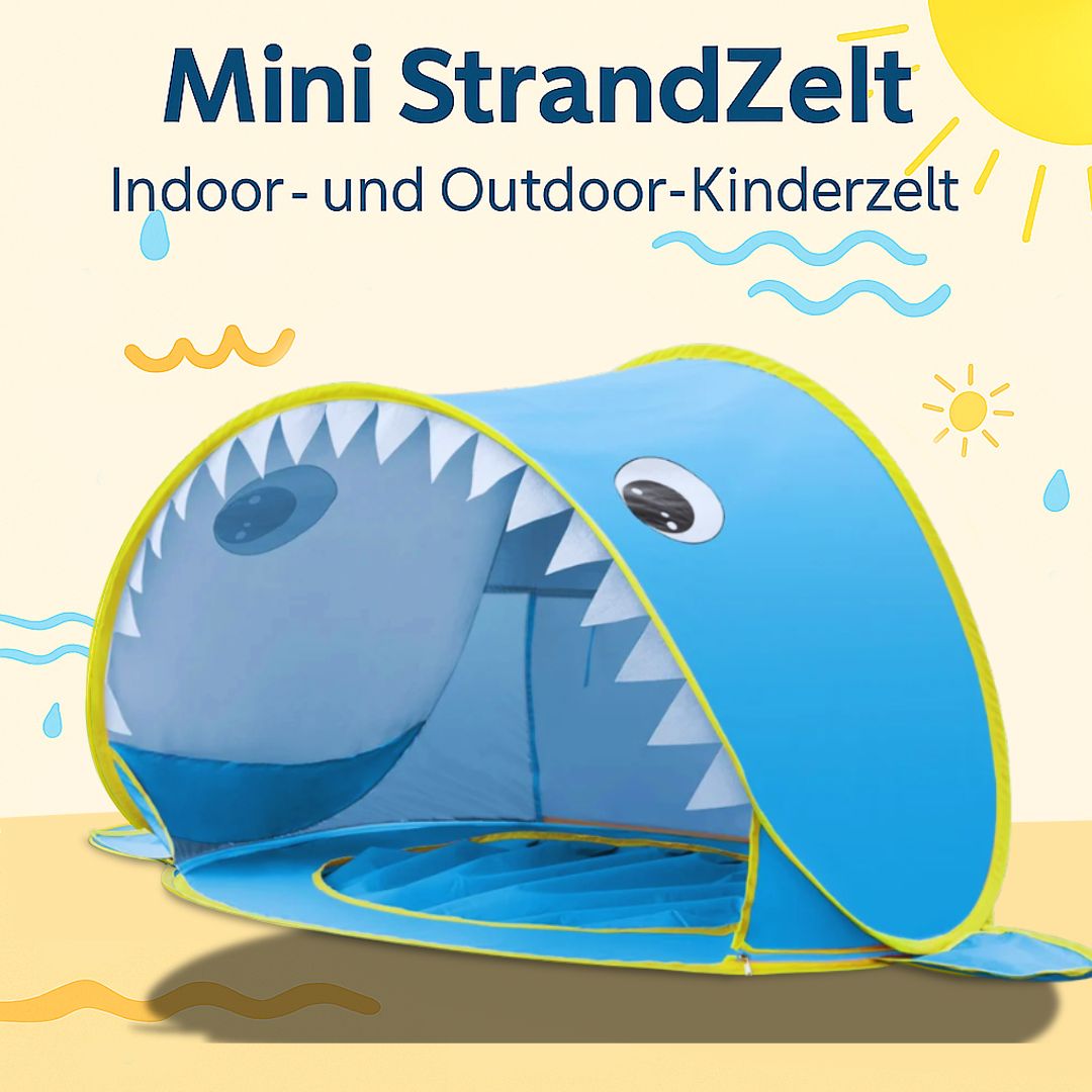 Strandzelt für Kinder mit Pool